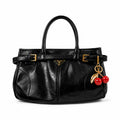Prada Bonnie Leather Bag – Sac à Main en Cuir pour Femme
