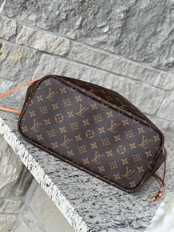 Louis Vuitton Neverfull MM With Pouch – Monogram Pivoine