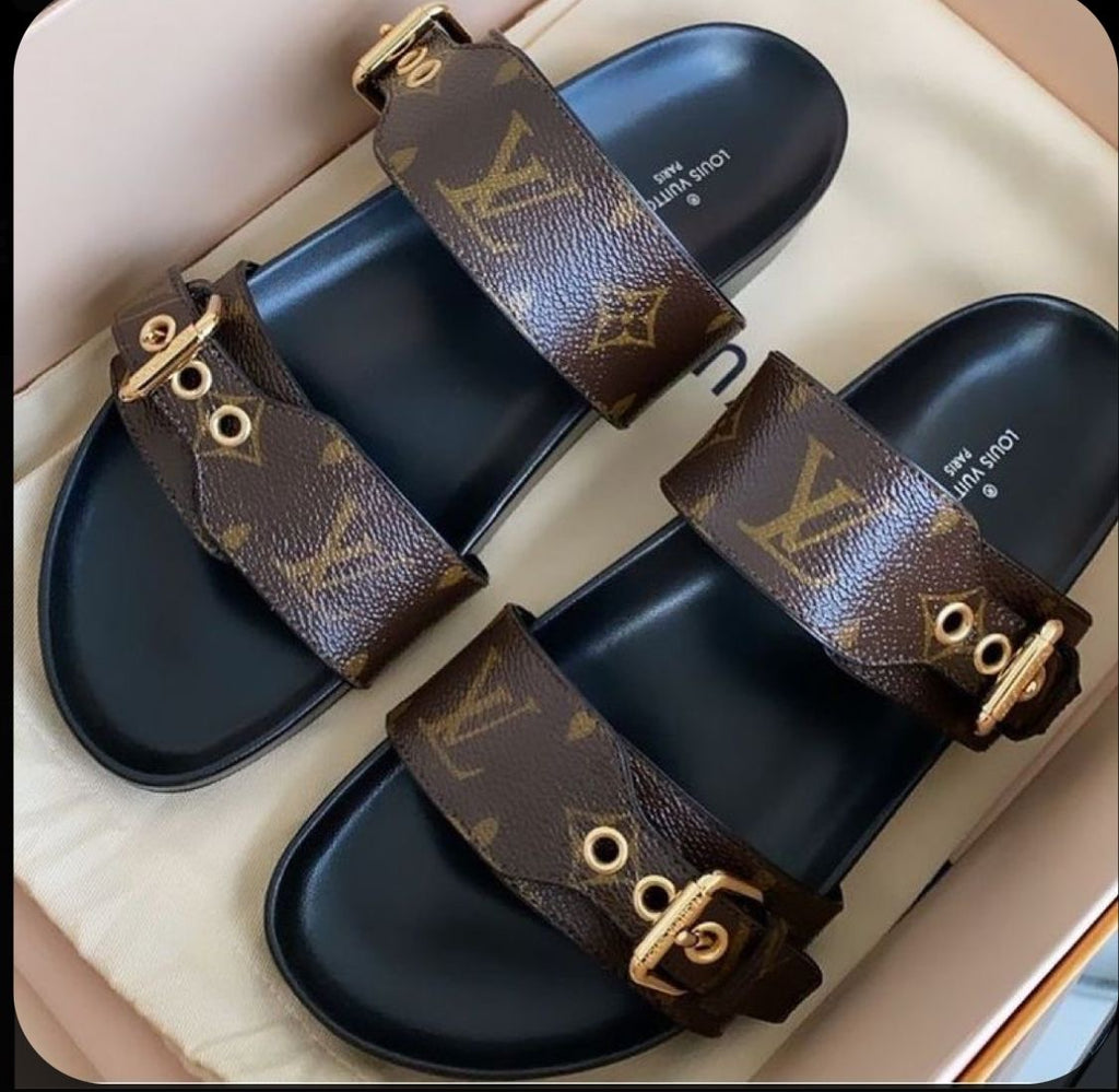 Louis Vuitton Bom Dia Flat Comfort Mule – Sandales Luxe & Confort