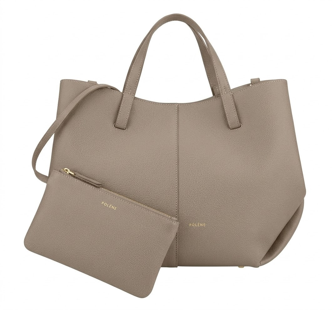 Polène Cyme Tote Bag – Sac Cabas Femme Élégant & Iconique