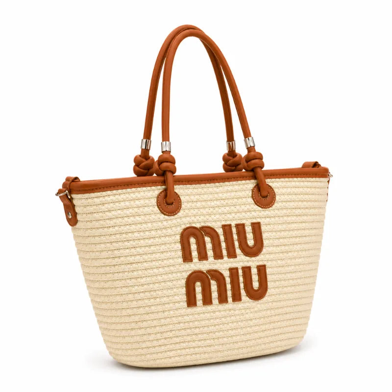 MIU MIU Palmito Tote Bag – Sac Tote Chic & Estival