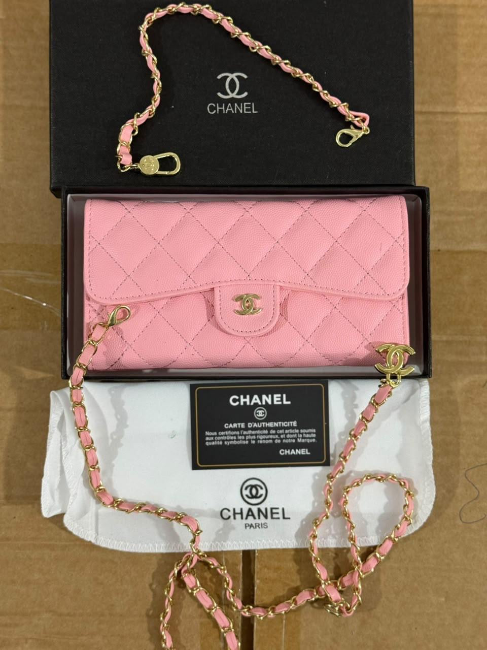 CHANEL Leather Wallets – Portefeuille en Cuir Femme