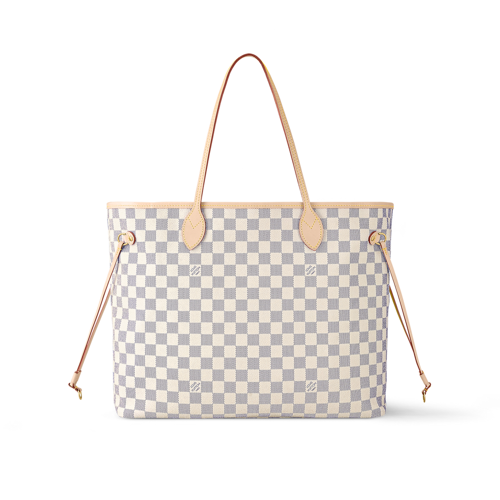 Louis Vuitton Neverfull GM Tote – Damier Azur & Rose Ballerine