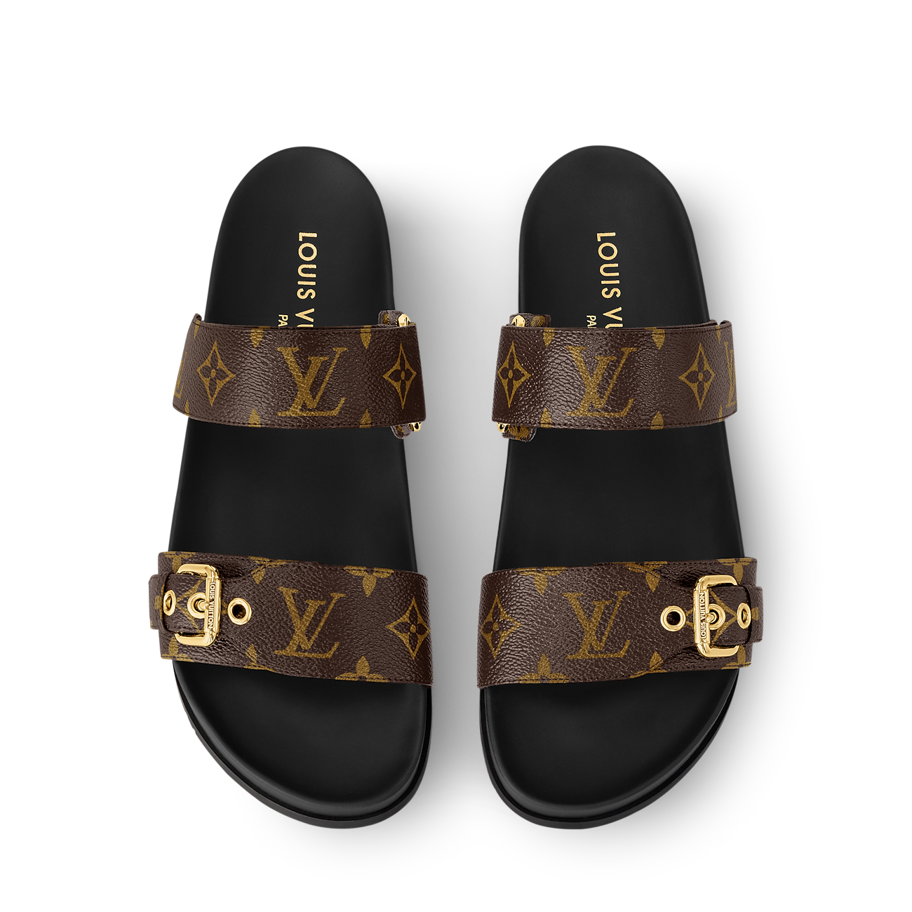 Louis Vuitton Bom Dia Flat Comfort Mule – Sandales Luxe & Confort