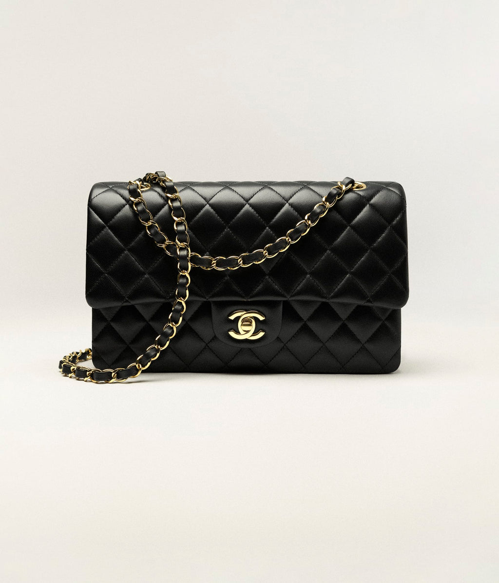 Chanel Classic Medium Double Flap Noir – Sac Iconique Luxe