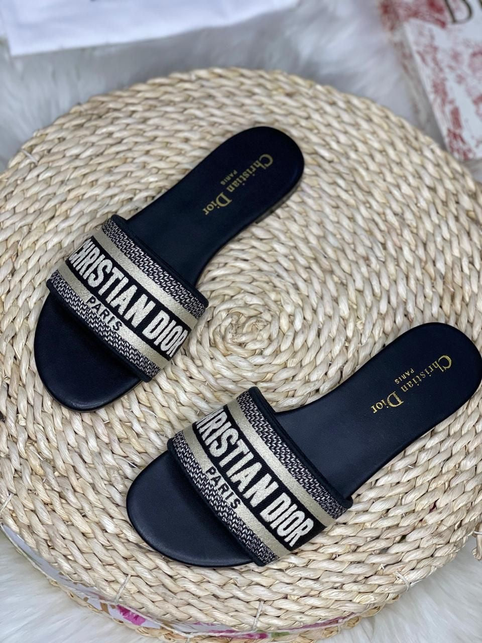 Christian Dior Dway Slide Sandals