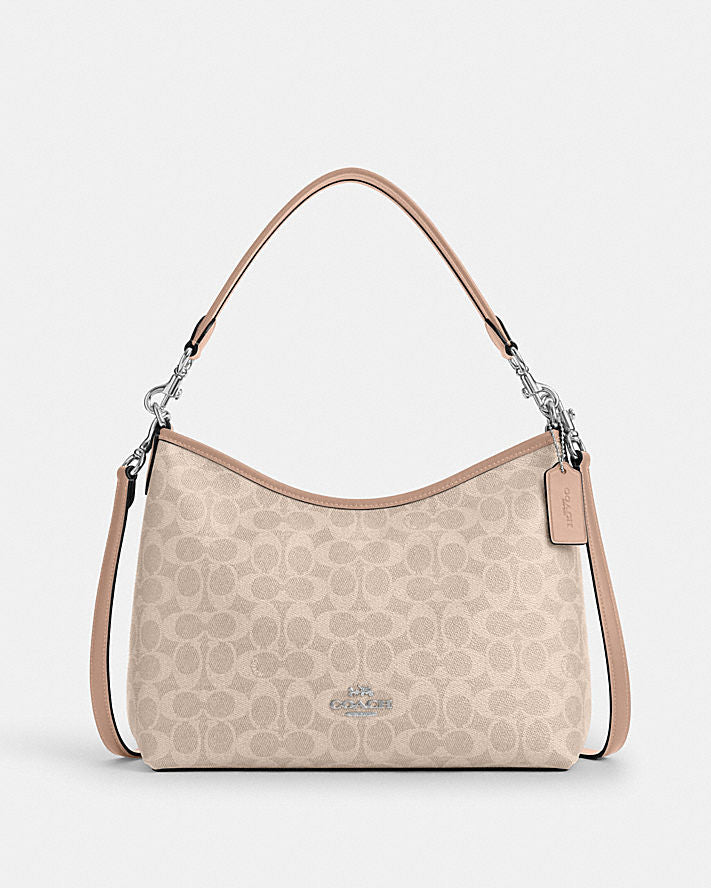 Coach Laurel Shoulder Bag In Signature Canvas – Sac à Épaule Chic & Intemporel