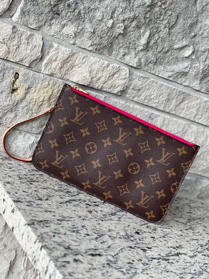 Louis Vuitton Neverfull MM With Pouch – Monogram Pivoine