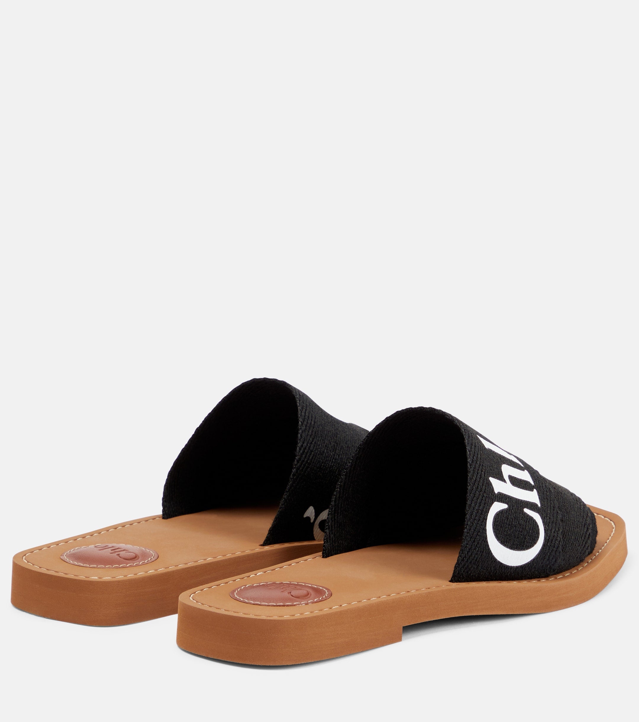 Chloé Woody Slides black