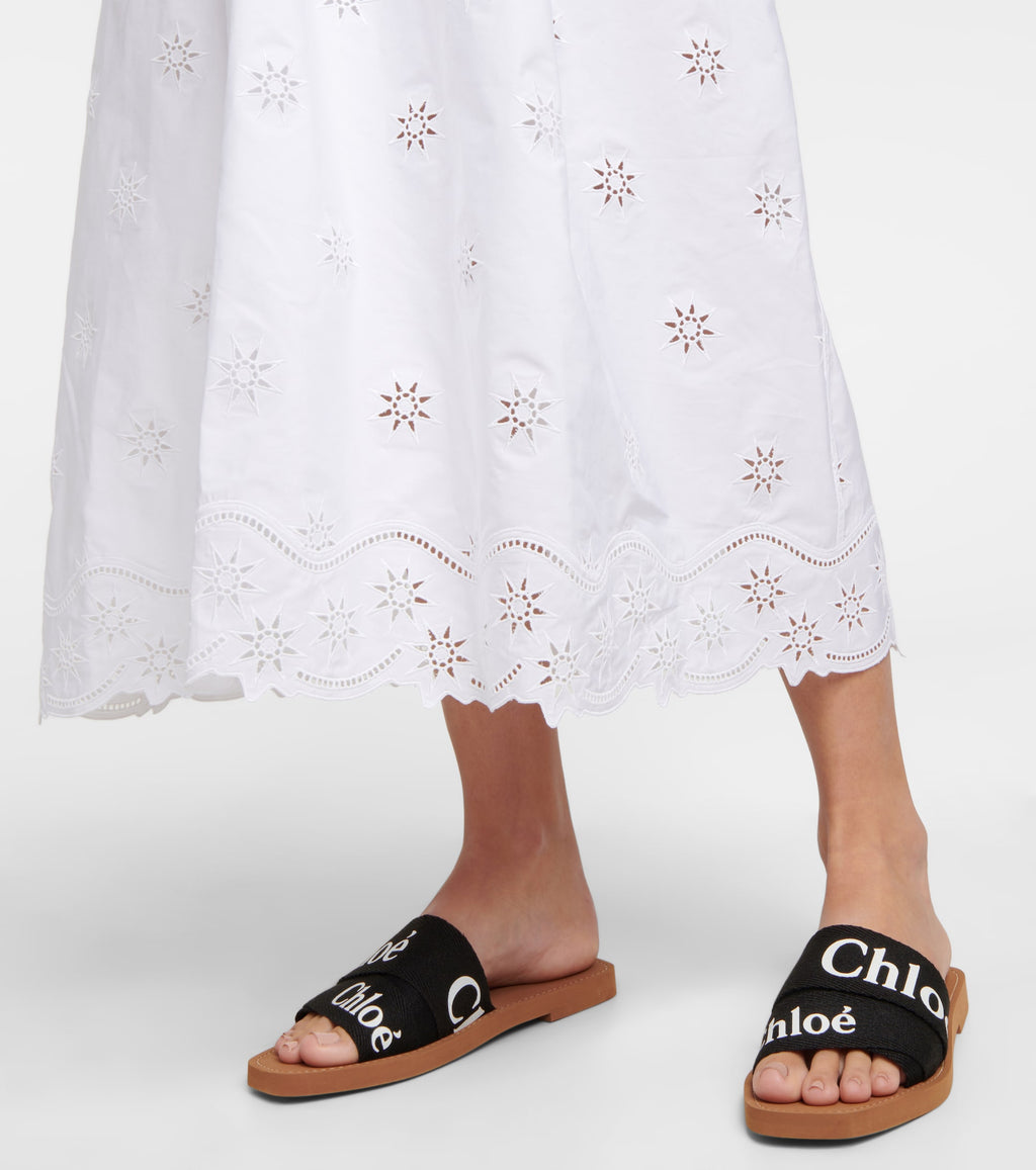 Chloé Woody Slides black
