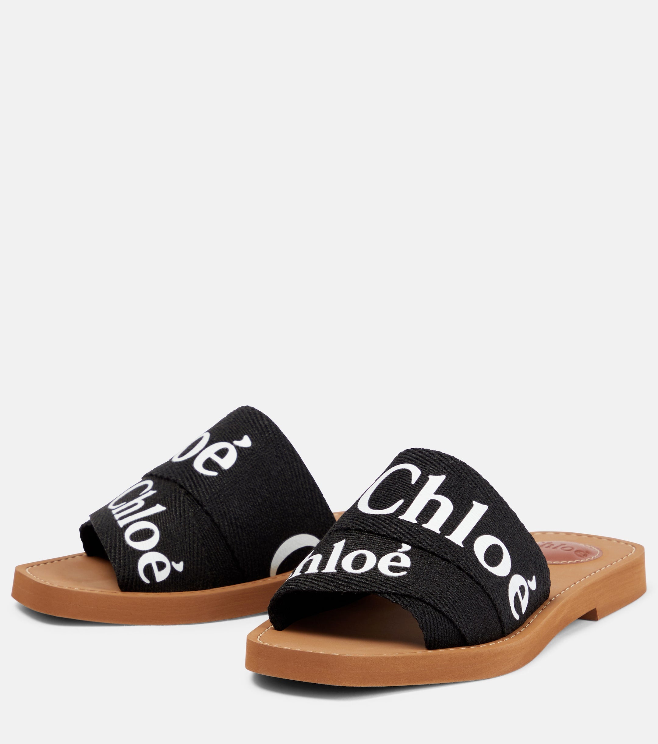 Chloé Woody Slides black