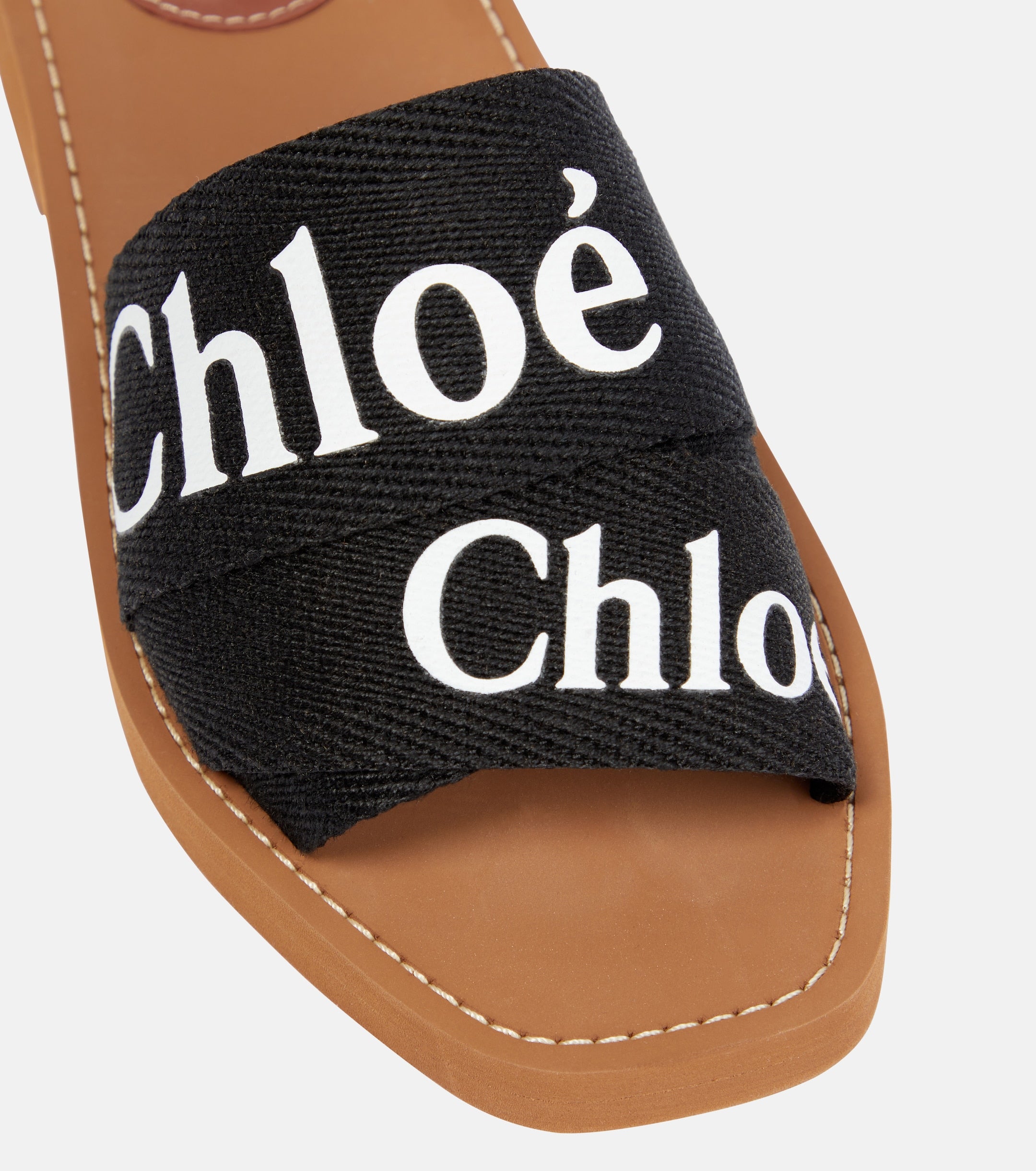 Chloé Woody Slides black